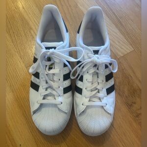 Adidas Superstar Men’s Sneakers White/Black Size 8